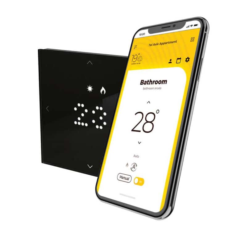 בית חכם ושליטה במערכת חימום תת רצפתי חשמל